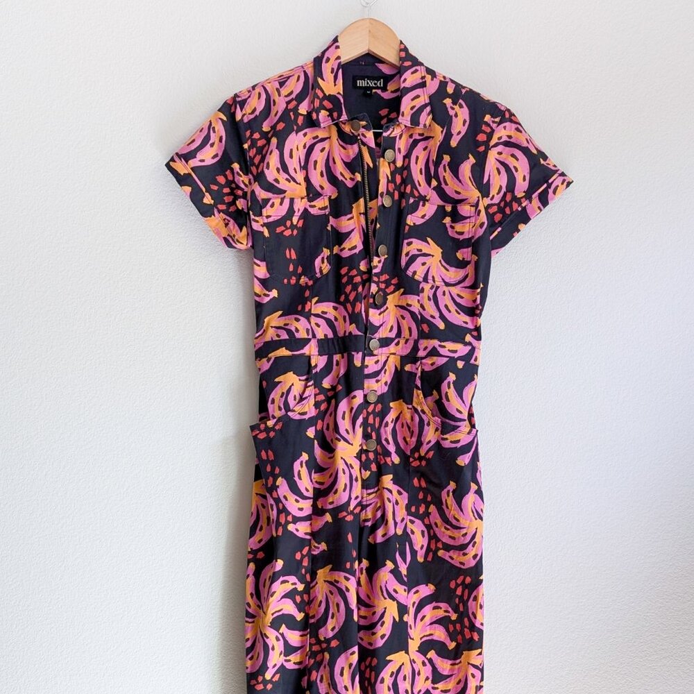 Mixed by Nasrin Pink Nana Jumpsuit – M